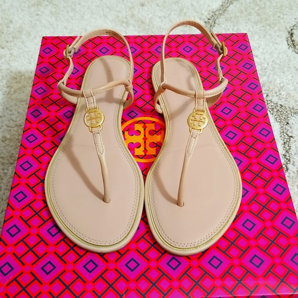 Tory Burch tan sandals size 6